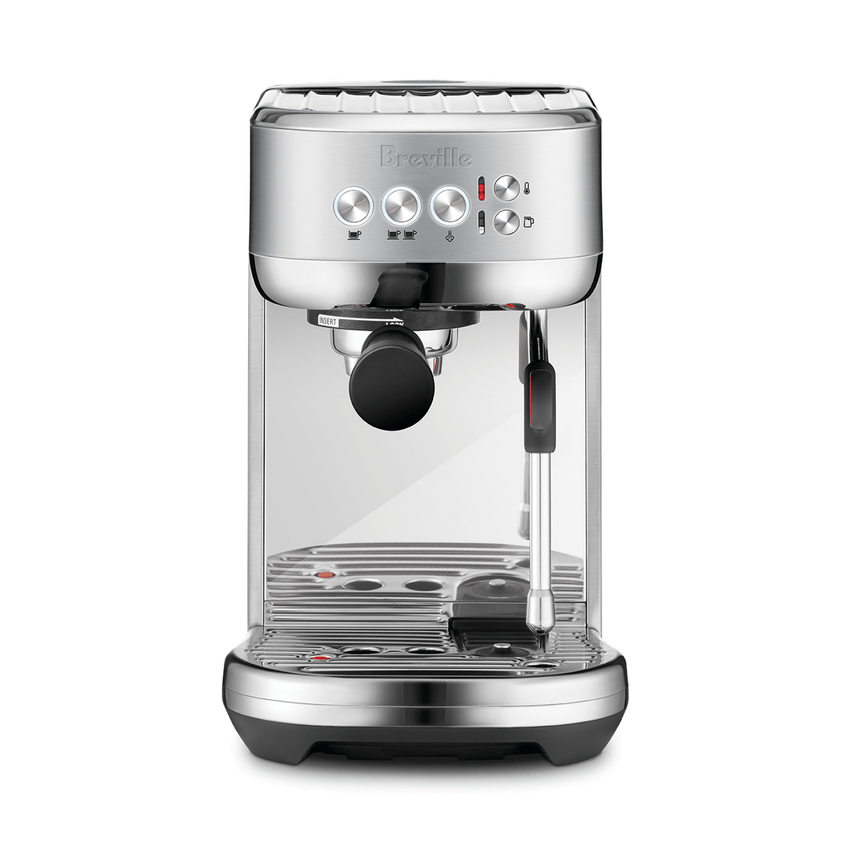 Breville Bambino Plus Espresso Machine BES500BSS in brushed stainless steel