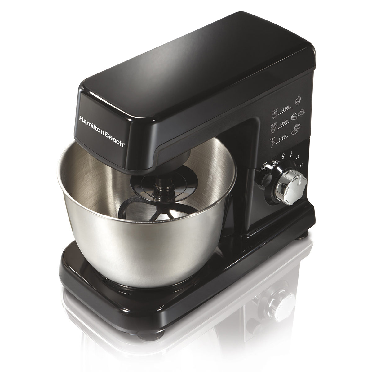 Hamilton Beach Power Deluxe 6-Speed Stand Mixer